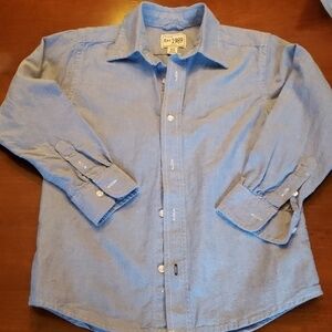 1989 Place Chambray Long Sleeve Shirt 5/6 EUC